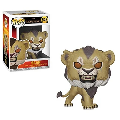 Image of Funko POP! Disney: the Lion King Scar Vinyl Collectable Figure Gift Idea Official Merchandise Toys for Kids &amp; Adults Movies Fans Model Collectors and Display