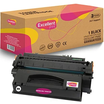 Image of Excellent Print Q5949X 49X 7553X 53X Compatible Toner cartridge for HP Laserjet 1320 MFP 3390 3392