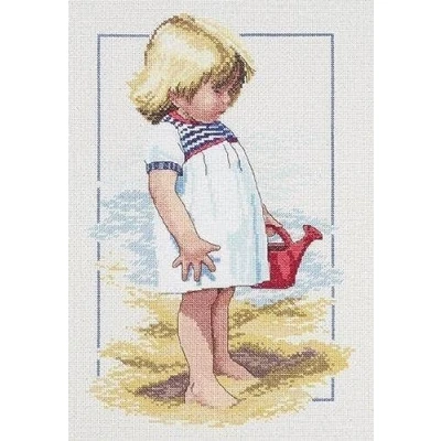 Image of Janlynn Summer Afternoon Counted Cross Stitch Kit