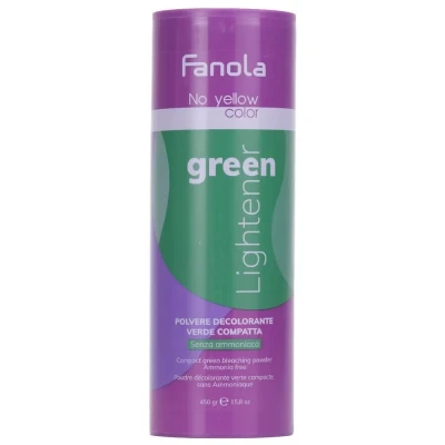 Image of Fanola No Yellow Color Green Lightener 450g