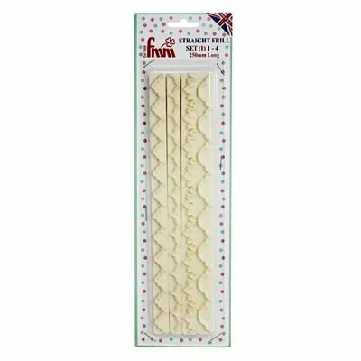 Image of FMM Tappit Cutter Set Straigh Frill 4 Piece 1 to