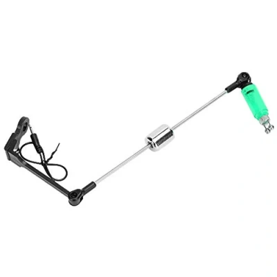 Image of Fishing Bite Alarm Swingers Tackle Indicator Alarms Carp Bobbins Drop Off Accessory with Light(Green)