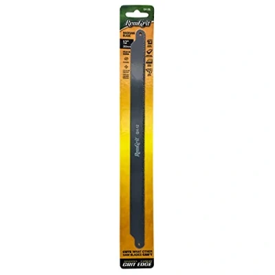 Image of Disston E0406160 Remgrit Carbide Grit Hack Saw Blades, Medium Grit, 12 x 3/4 .025 Inch