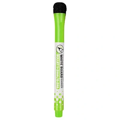 Image of Brussel 1 Pc Magnetic Dry Erase Markers Fine Point Whiteboard Pen Erasable White Board Writing Drawing Marker for Classroom Work, Calender Green