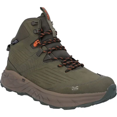 Image of Hi Tec Men&#039;s Fuse Trek Mid, Light Olive, 7 UK