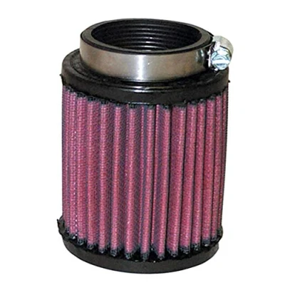 Image of K&amp;N Universal Clamp On Air Filter: High Performance, Premium, Washable, Replacement Flange Diameter: 2.75 In, Filter Height: 6 Length: 1 Shape: Round Tapered, RU 3120
