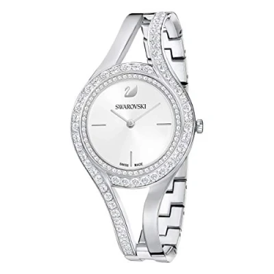Image of Swarovski Eternal Watch silvercoloured, Women&#039;s, Size: One Size, Silver coloured