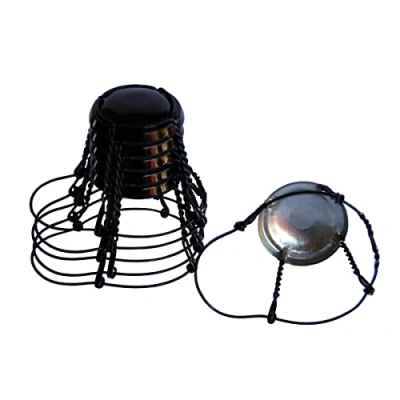 Image of Pack of 6 Champagne Cages/Wires Suitable for Corks &amp; Stoppers