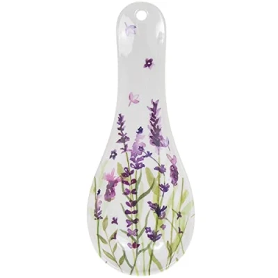 Image of Purple Lavender Spoon Rest