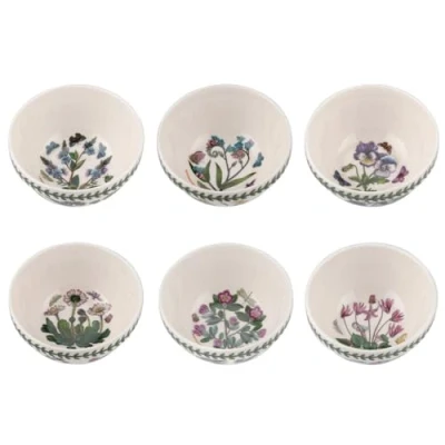 Image of Portmeirion Botanic Garden 12.5cm Stacking Bowl Set of 6