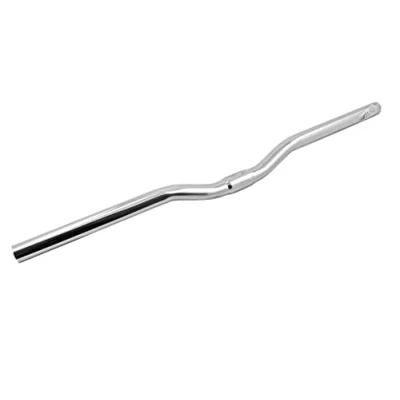 Image of 30mm LOW RISE MOUNTAIN BIKE TREKKING HANDLEBARS CHROME 610mm 25.4mm CENTRE