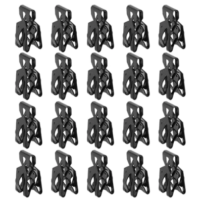 Image of SG Store 20pcs Boot Lining Trim Panel Clips Replacement Part 1490222 Compatible with Ford Fiesta Focus C Max Black