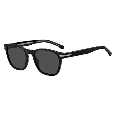 Image of BOSS Sunglasses, Men&#039;s, Size: 52, Black