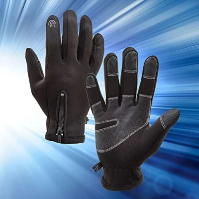 Image of Coopers of Stortford Weatherproof Performance Gloves (Blue, S M)