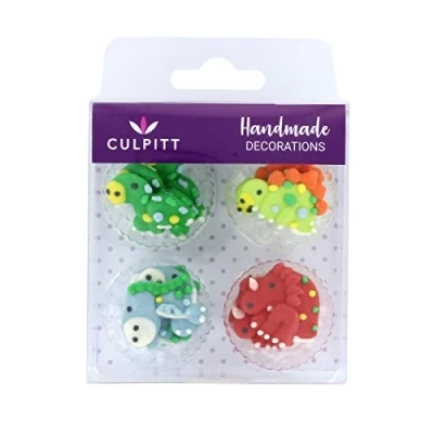 Image of Culpitt Dinosaurs Sugar Pipings, Single, Pack of 12