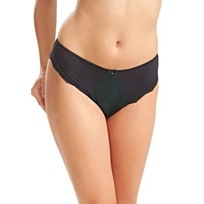 Image of Fantasie Women`s Isabella Brazilian Thong, S, Emerald