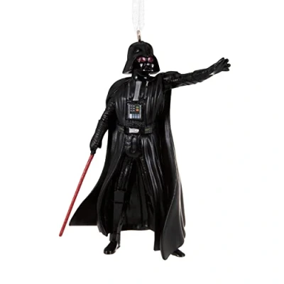 Image of Hallmark Star Wars: OBI Wan Kenobi Darth Vader Resin, Christmas Ornament