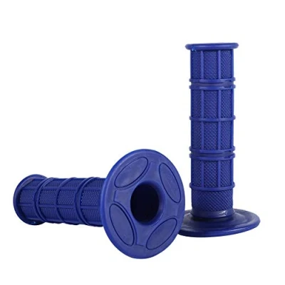 Image of 22mm Handlebar Grips, 7/8 Inch Silicone Grips Non slip Motorcross Motorcycle Motocross Hand for Dirt Bike Pit Motorcycle(Blue)