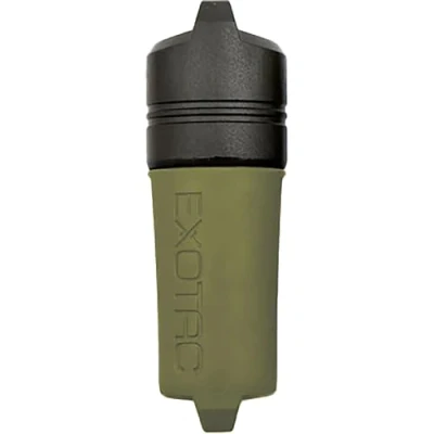 Image of Exotac fireSLEEVE Ruggedized Waterproof Lighter Case Olive Drab