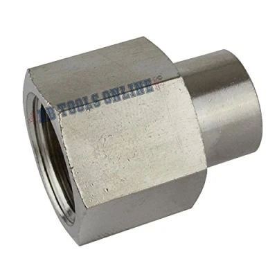 Image of 1/2&quot; BSP to 1/4&quot; Female Reducing Socket Air Compressor Adapter Fitting FT034