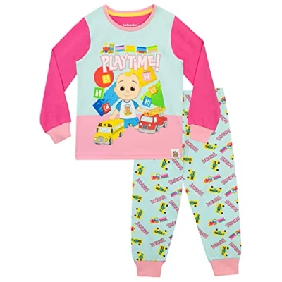 Image of CoComelon Girls Pyjamas JJ Pink 2 3 Years