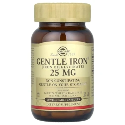 Image of Solgar Gentle Iron 20mg 90 Capsules