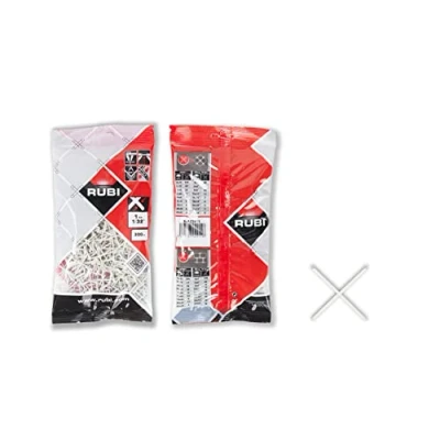 Image of RUBI 2911 1 mm Tile Spacers , Grey