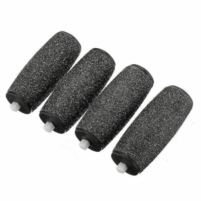 Image of Replacement Rollers Heads Refills for Electric Foot File, Compatible with Scholl Express Pedi Extra Coarse, Regular and Smooth (Blue 2)