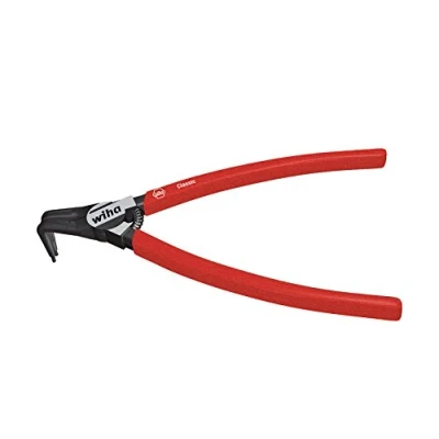 Image of Wiha Classic Circlip Pliers for Outer Rings (Shaft) with Angled Shape (26797) A 31, 225 mm