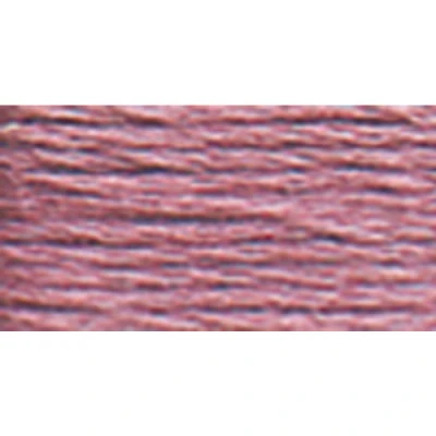 Image of DMC 117 316 Mouline Stranded Cotton Six Strand Embroidery Floss Thread, Medium Antique Mauve, 8.7 Yard