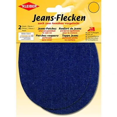Image of Kleiber Denim Jean Repair Patches, Dark Blue