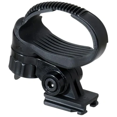 Image of CatEye Flextight H 34 Front Light Aero Mount Bracket for VOLT/AMPP/SYNC CORE/HL EL160 Lights Fits up to 125mm Handlebars Compatible with GP