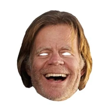 Image of FoxyPrinting Frank Gallagher Shameless Usa Celebrity Cardboard Party Face Mask Fancy Dress