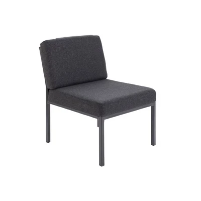 Image of Jemini Charcoal Reception Chair KF04010
