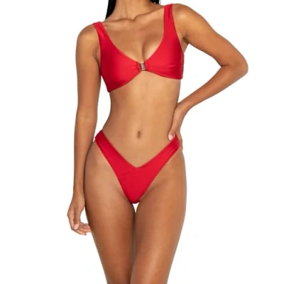 Image of FAE Women&#039;s Kendall Bikini top, Hibiscus, M