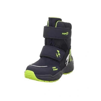 Image of Superfit Boy&#039;s Culusuk Snow Boot, Blue/Yellow 8010, 12.5 UK Child