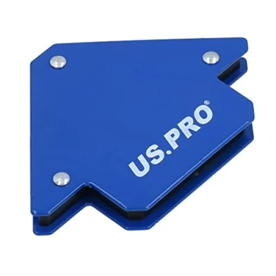 Image of 25lb 75mm Welding Magnet Arrows Welder Holder Support 45 90 135 Angles