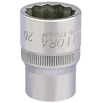 Image of Elora Bi Hexagon Socket, 1/2&quot; Sq. Dr., 20mm