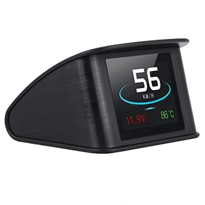 Image of Aramox P10 Head Up Display,Universal Car HUD OBD2 Speed Warning RPM Fuel Consumption Projector Plug and Play
