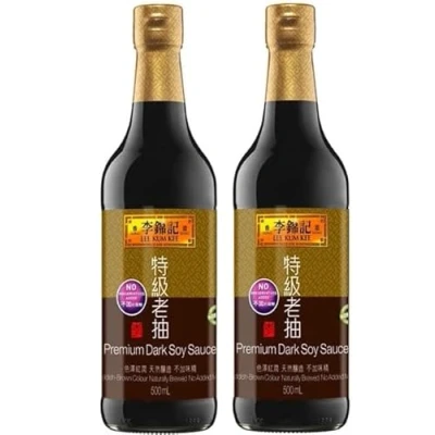 Image of Lee Kum Kee Premium 500ml 2x Dark Soy Sauce Cooking
