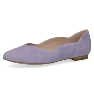 Image of CAPRICE Women&#039; 9 22200 42 Pump, Lavender Suede, 5 UK