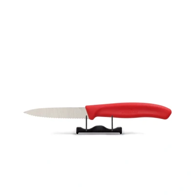 Image of Victorinox Paring Knife Swiss Classic Red Serrated 8 cm