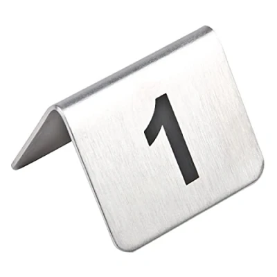Image of Olympia Stainless Steel Table Numbers 11 20 (0)