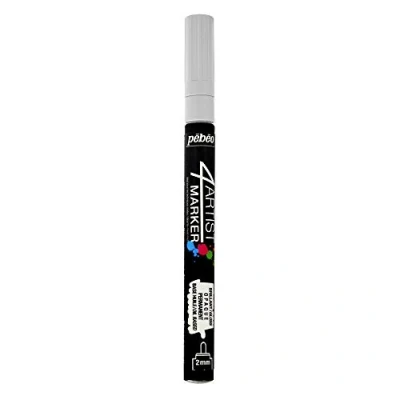Image of PEBEO INC MARKER 4ARTIST WHITE, Metal, 0.1 x 1.32 cm