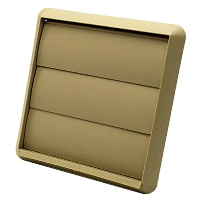 Image of Kair Beige Gravity Grille with Rectangular 110x54mm Rear Spigot