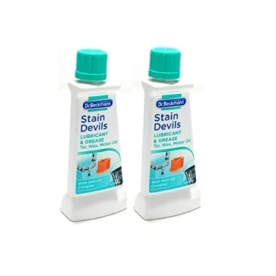Image of Dr Beckmann Stain Devils Grease, Lubricant &amp; Paint Remover (2 x 50ml)