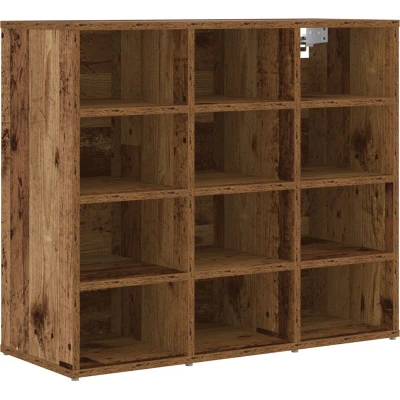 Image of Shoe Cabinet Old wood 52.5 x 30 50 cm Engineered Vidaxl