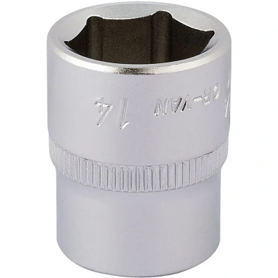 Image of Elora Hexagon Socket, 1/4" Sq. Dr., 14mm