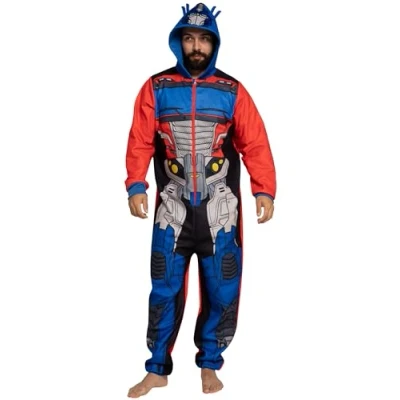 Image of Transformers Optimus Prime Mens Onesie Onesies For Men Autobots Men’s Multicoloured X Large