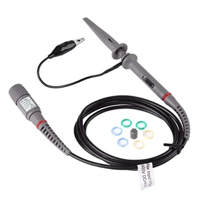 Image of Hantek PP 150 Oscilloscope Probe 1x 10x 100MHz Clip Passive BNC Scope